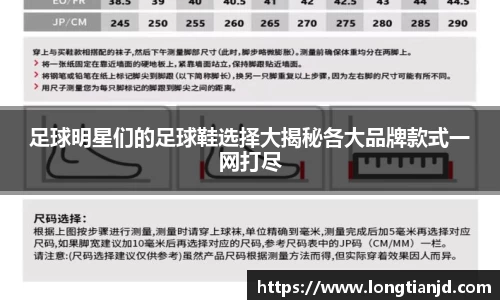 足球明星们的足球鞋选择大揭秘各大品牌款式一网打尽